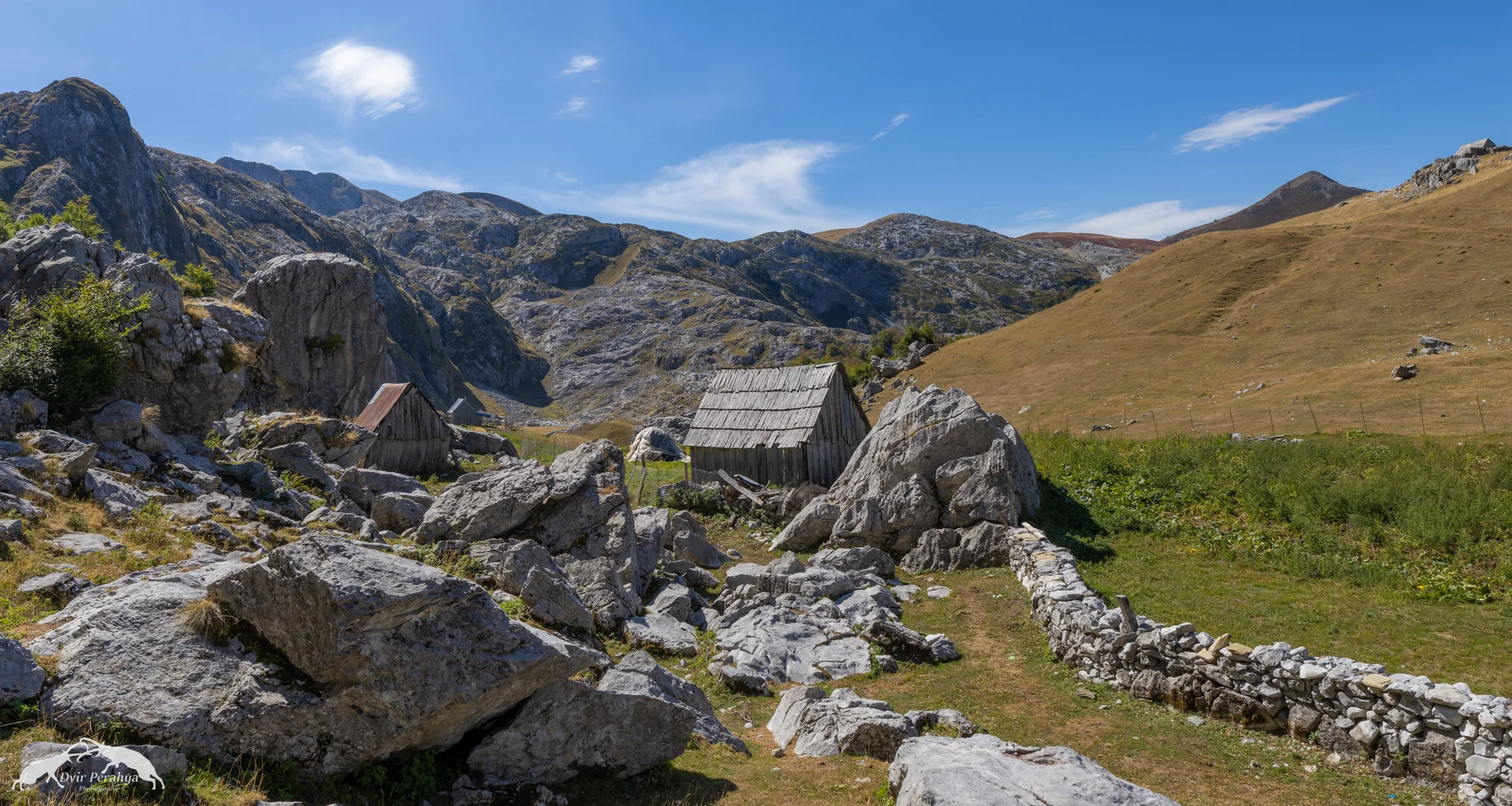 Mountain valley, Valbonë, Albania